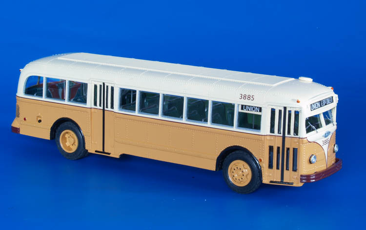 1946/48 white 798 (cleveland transit system 3800-3954 series). SPTC243.11 Model 1 48